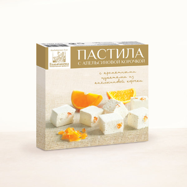 №2 Пастила 205г с апельсиновой корочкой  в Южноуральске
