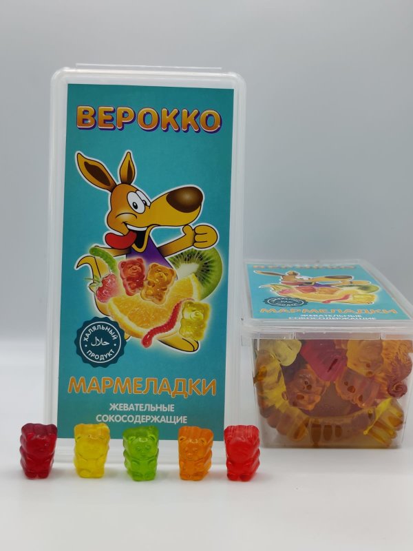 №2 Жевательный мармелад Мишки фруктовые, 250г   в Южноуральске