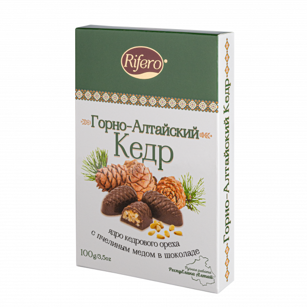 №1 Риф и ко Конфеты "Горно-Алтайский кедр" 100г  в Южноуральске