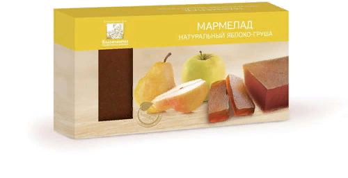  Мармелад пластовый 210г ЯБЛОКО-ГРУША в Южноуральске