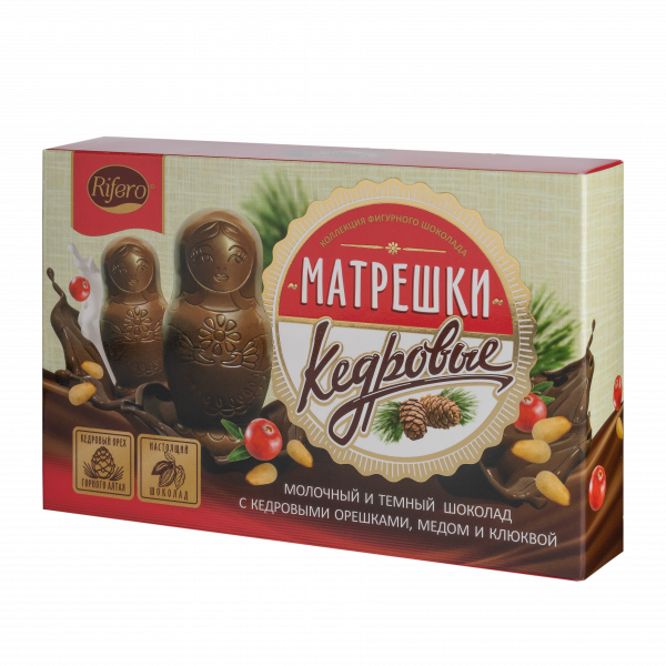 №1 Риф и ко Конфеты "Матрёшки кедровые" 100г           в Южноуральске