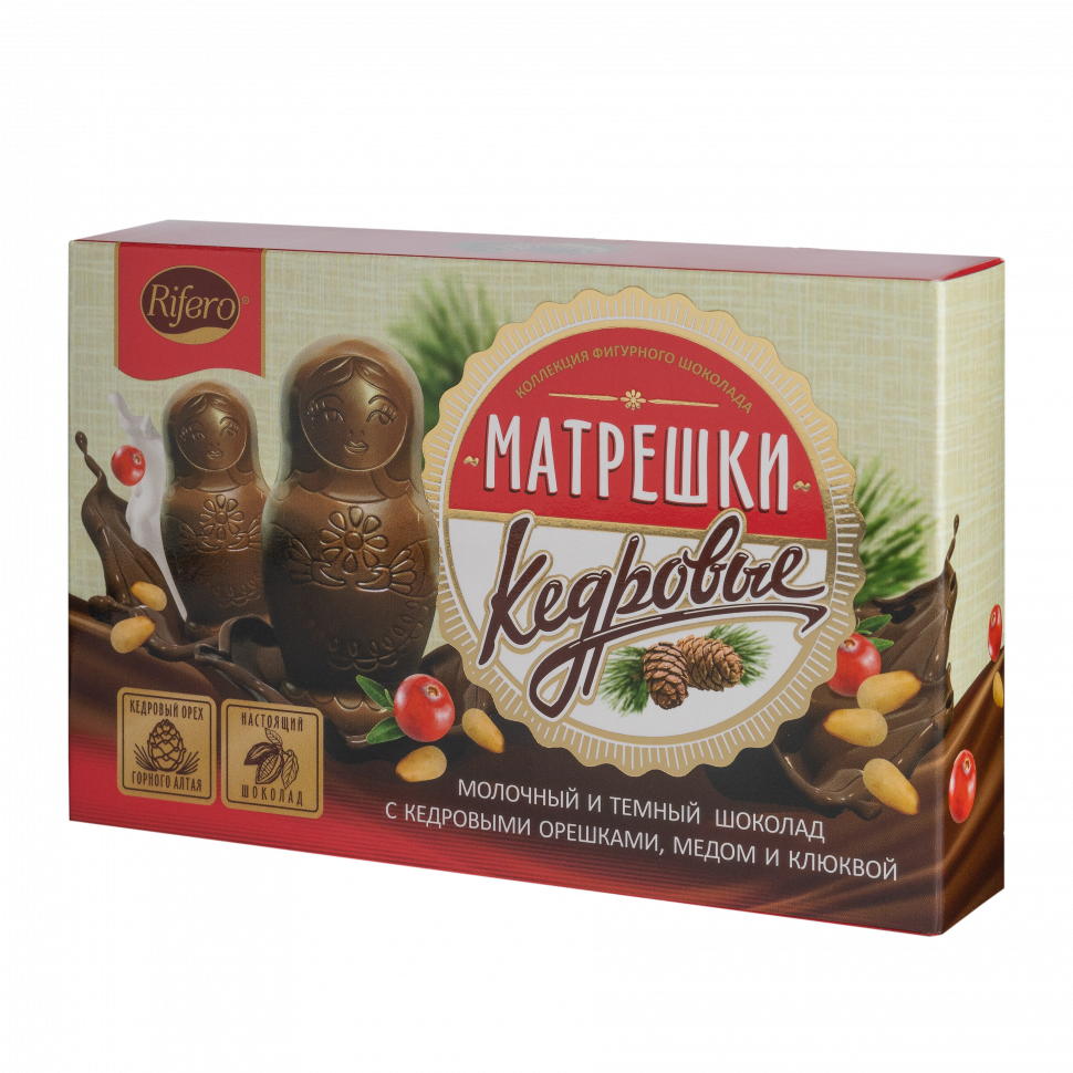  Риф и ко Конфеты "Матрёшки кедровые" 100г           в Южноуральске