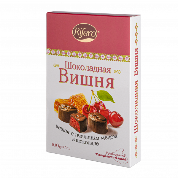 №1 Риф и ко Конфеты "Шоколадная ВИШНЯ" 100г  в Южноуральске